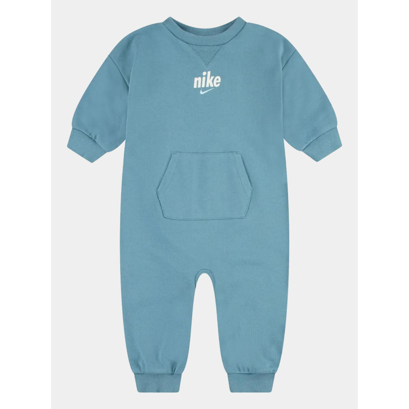 Grenouillère crew coverall bleu bébé - Nike