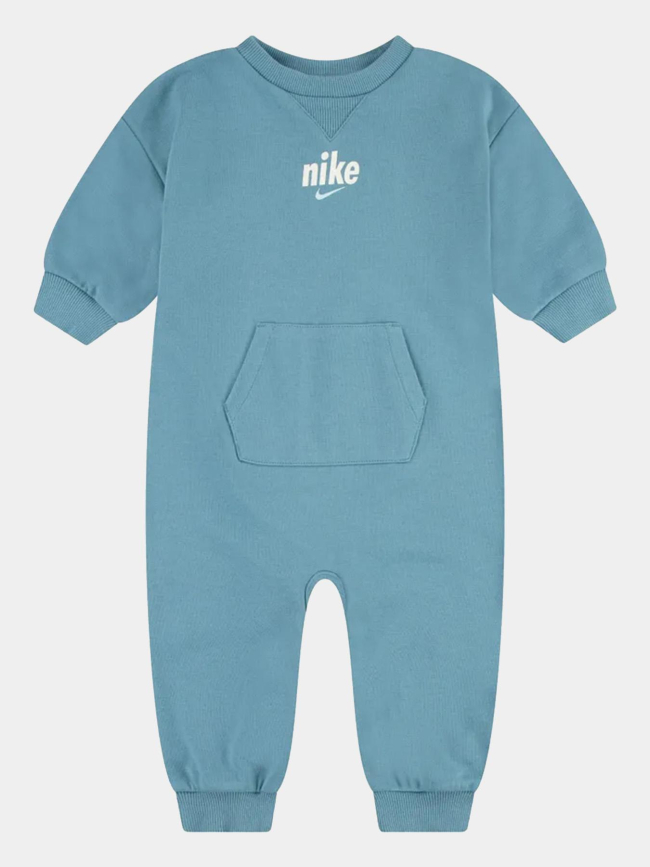 Grenouillère crew coverall bleu bébé - Nike