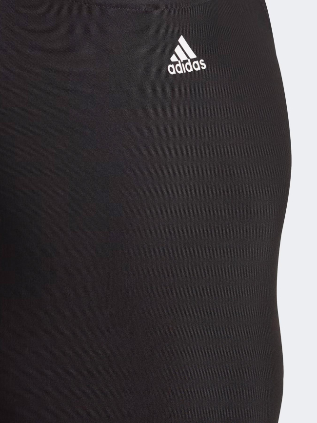 Maillot de bain 1 pièce 3 stripes noir fille - Adidas