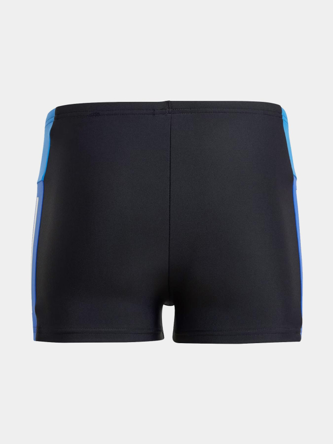 Boxer de bain 3 stripes noir bleu et blanc garçon - Adidas