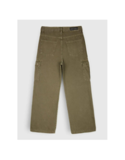 Pantalon cargo p-electra kaki garçon - Teddy Smith