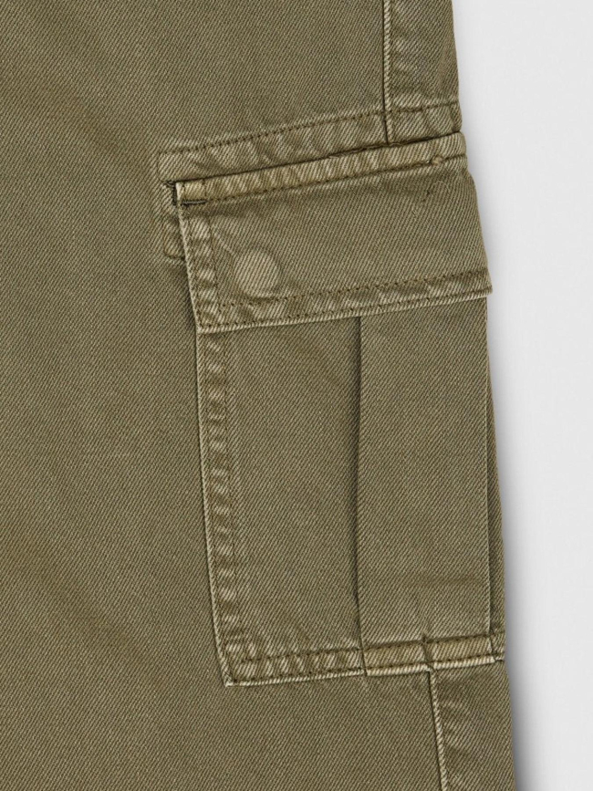 Pantalon cargo p-electra kaki garçon - Teddy Smith