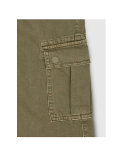 Pantalon cargo p-electra kaki garçon - Teddy Smith