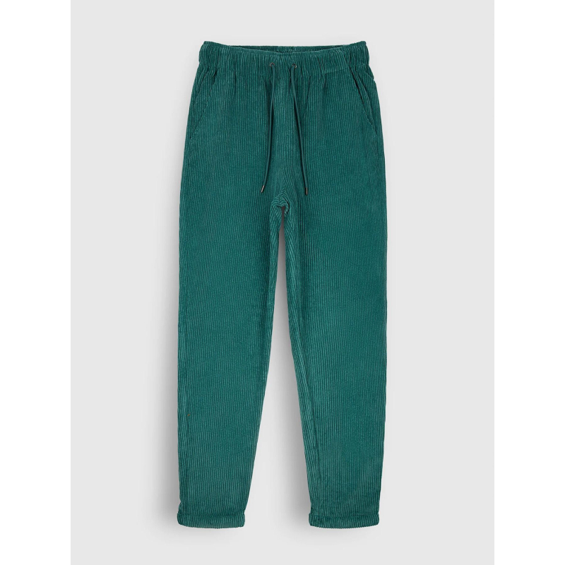 Pantalon velours vert fille - Teddy Smith