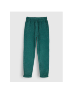 Pantalon velours vert fille - Teddy Smith