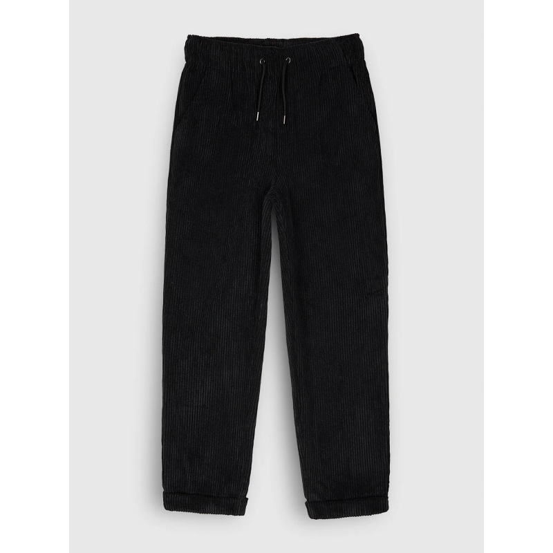 Pantalon velours noir fille - Teddy Smith