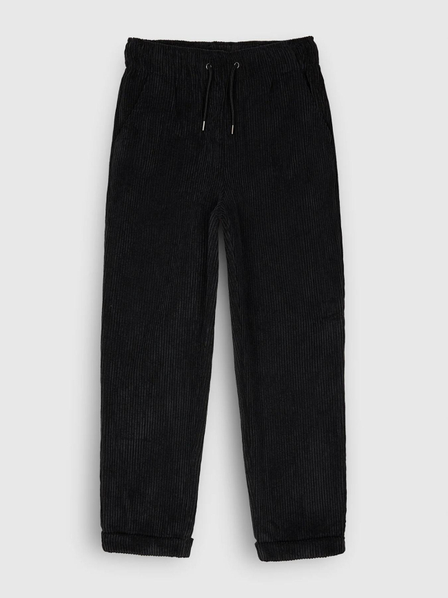 Pantalon velours noir fille - Teddy Smith