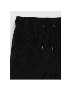 Pantalon velours noir fille - Teddy Smith