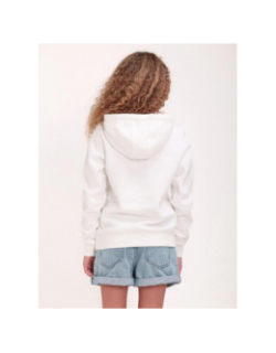 Sweat à capuche new soly jr blanc enfant - Teddy Smith