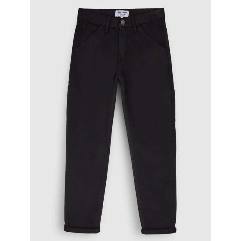 Pantalon carpenter jr noir garçon - Teddy Smith