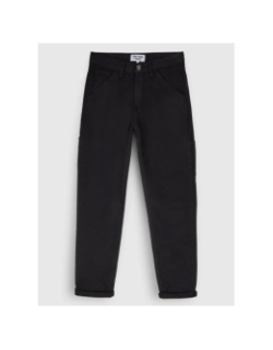 Pantalon carpenter jr noir garçon - Teddy Smith