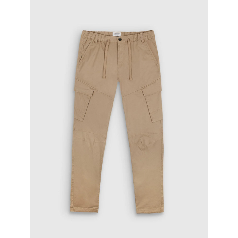 Pantalon cargo p-murray marron garçon - Teddy Smith