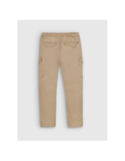 Pantalon cargo p-murray marron garçon - Teddy Smith