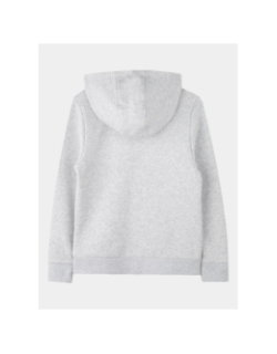 Sweat à capuche logo gris enfant - Boss