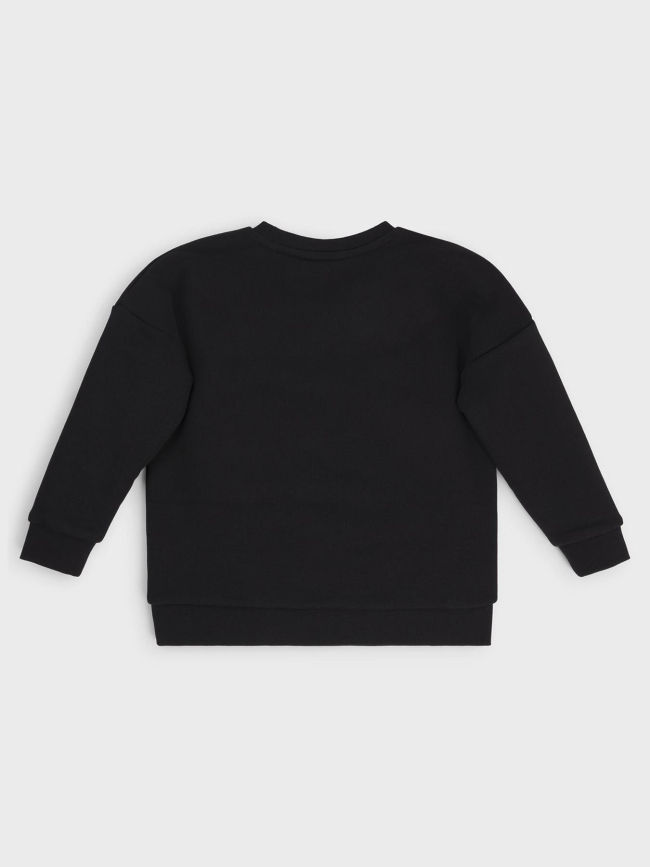 Sweat logo vertical noir enfant - Boss