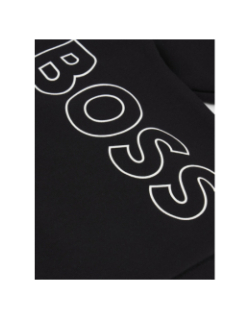 Sweat logo vertical noir enfant - Boss