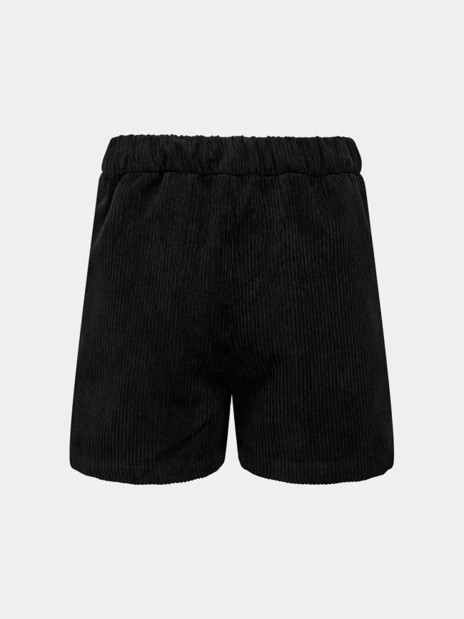 Short côtelé kogmadi noir fille - Only