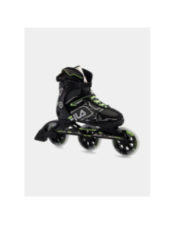 Rollers legacy pro 100 noir gris et vert femme - Fila