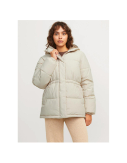 Doudoune world puffer beige femme - Jjxx