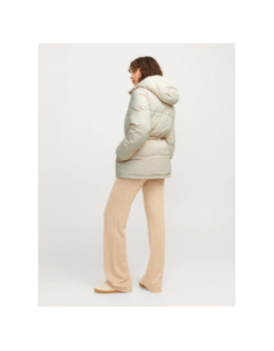 Doudoune world puffer beige femme - Jjxx