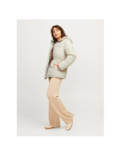 Doudoune world puffer beige femme - Jjxx