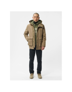 Blouson parka donald marron homme - Teddy Smith