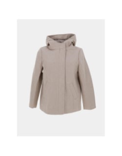 Manteau court enny beige femme - Tiffosi