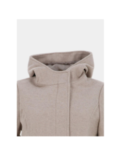 Manteau court enny beige femme - Tiffosi