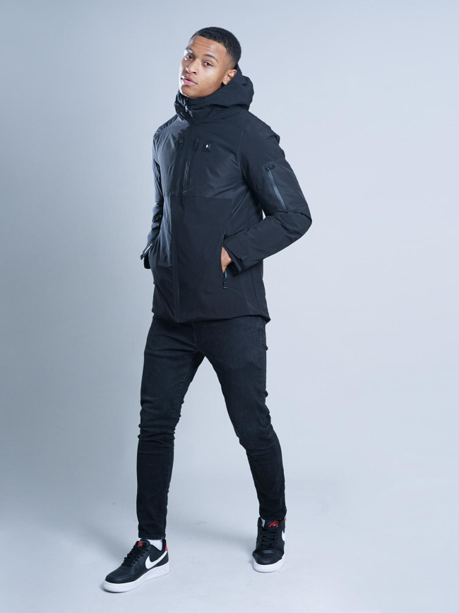 Doudoune chauffante chamonix noir homme - Comme Des Loups