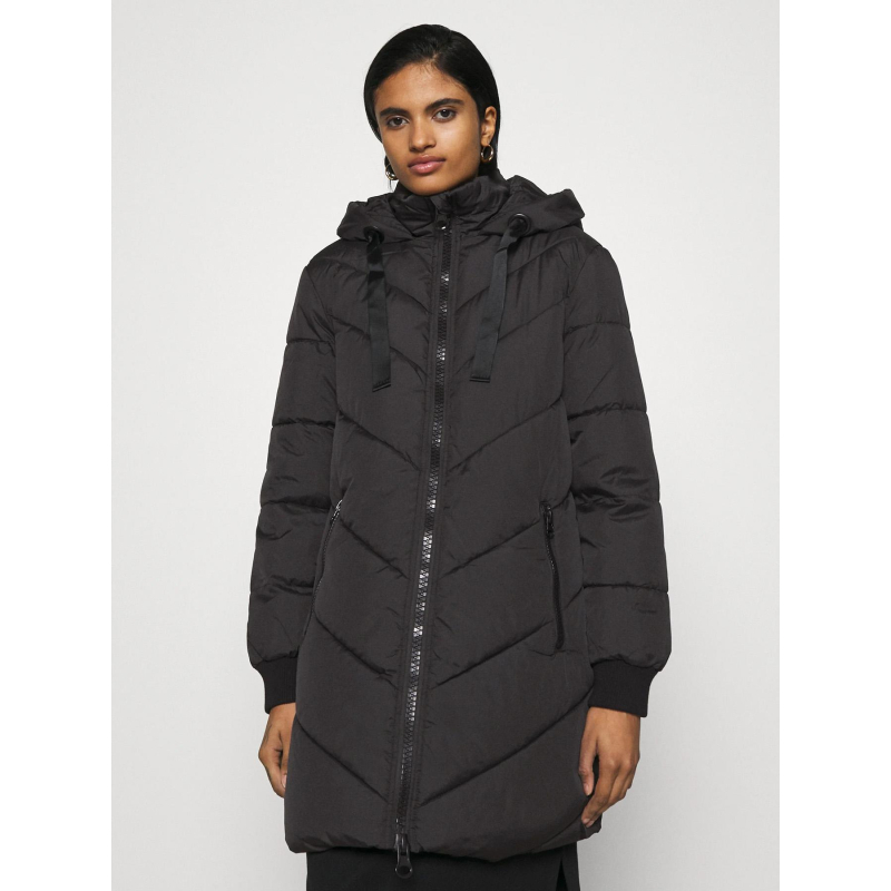 Parka longue skylar noir femme - JDY