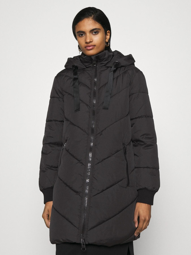 Parka longue skylar noir femme - JDY