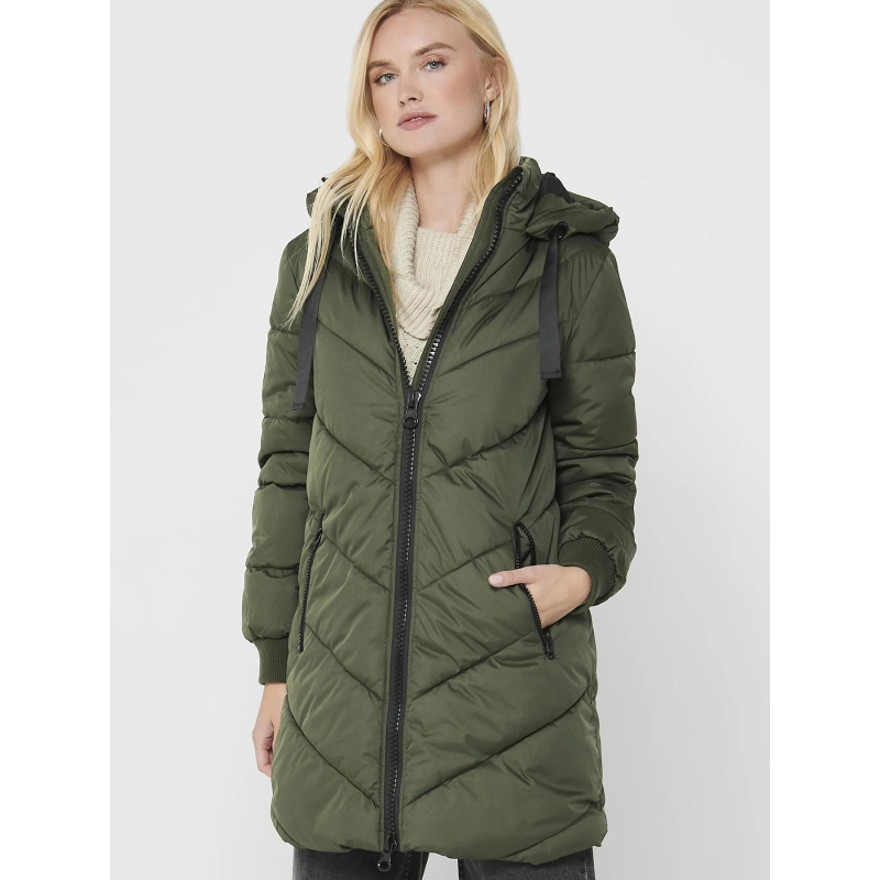 Parka longue skylar vert femme - JDY