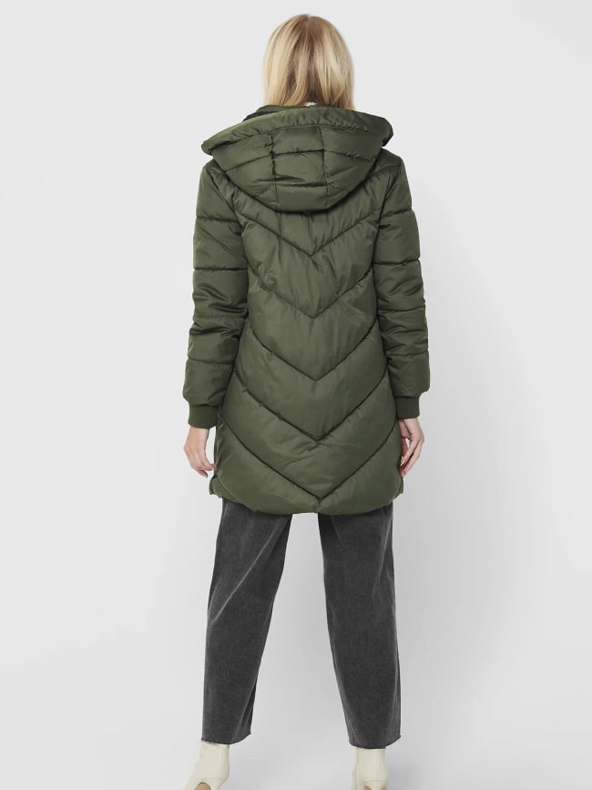 Parka longue skylar vert femme - JDY