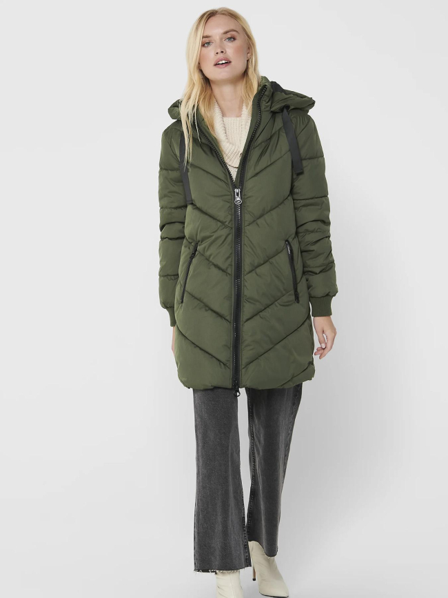 Parka longue skylar vert femme - JDY