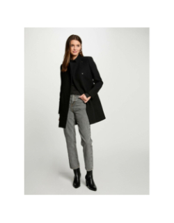 Manteau goumi noir femme - Morgan