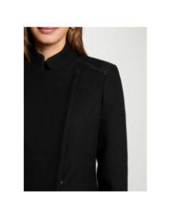 Manteau goumi noir femme - Morgan