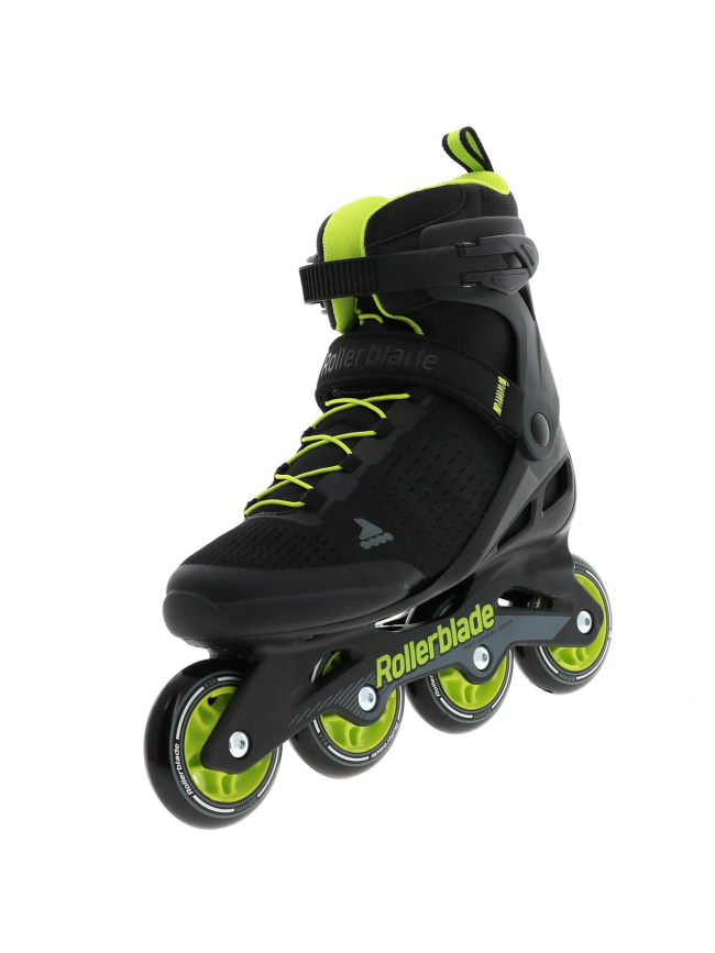 Rollers zetrablade elite noir et vert adultes - Rollerblade