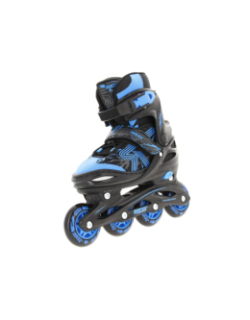 Rollers jockey 3.0 jr noir et bleu - Roces