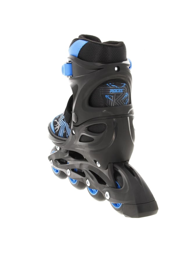 Rollers jockey 3.0 jr noir et bleu - Roces