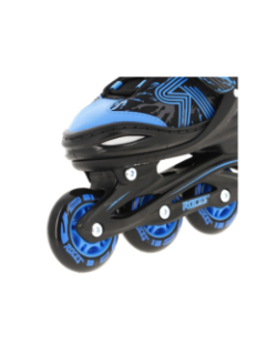 Rollers jockey 3.0 jr noir et bleu - Roces