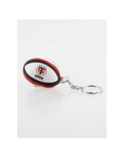 Porte-clés ballon de rugby stade toulousain blanc - Gilbert