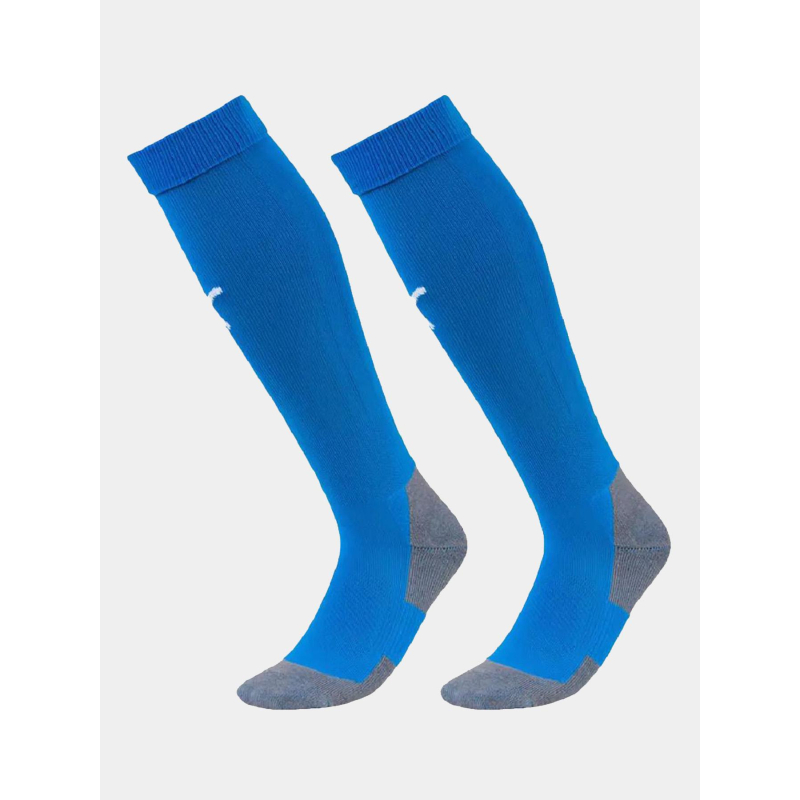 Paire de chausettes de football bleu adulte - Puma