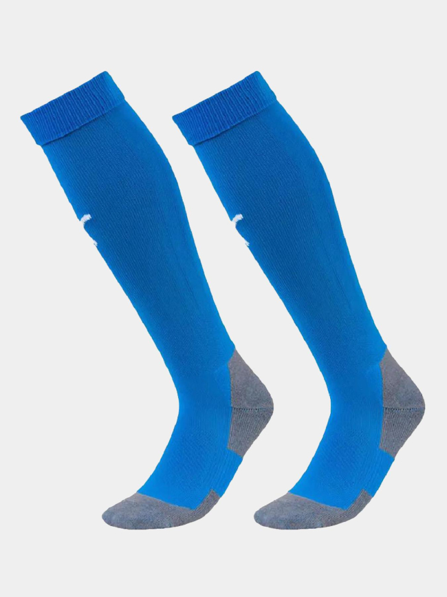 Paire de chausettes de football bleu adulte - Puma