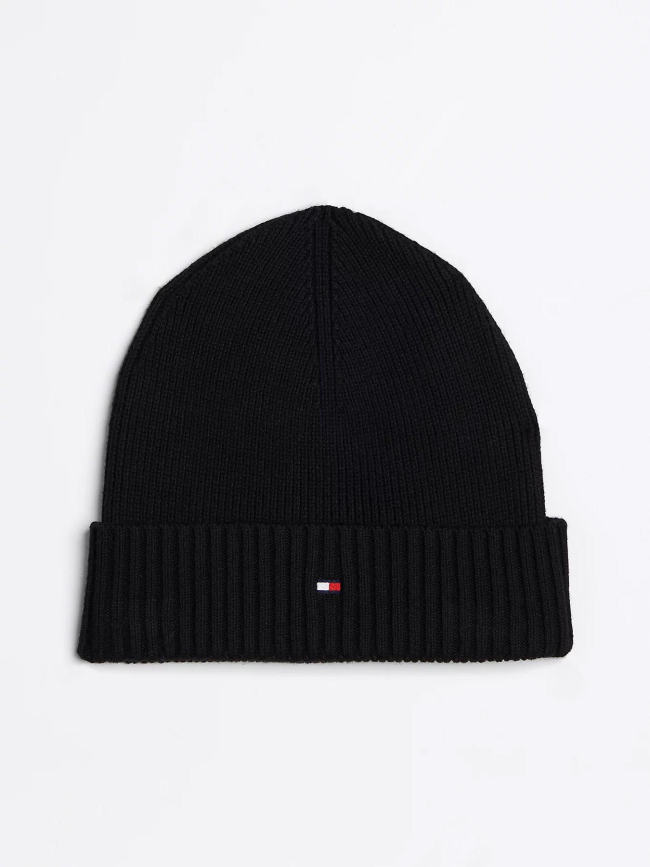 Bonnet flag pima noir homme - Tommy Hilfiger