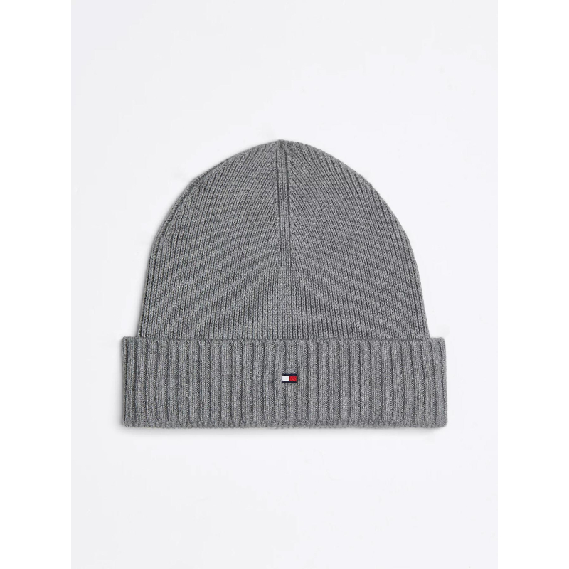 Bonnet flag pima gris homme - Tommy Hilfiger