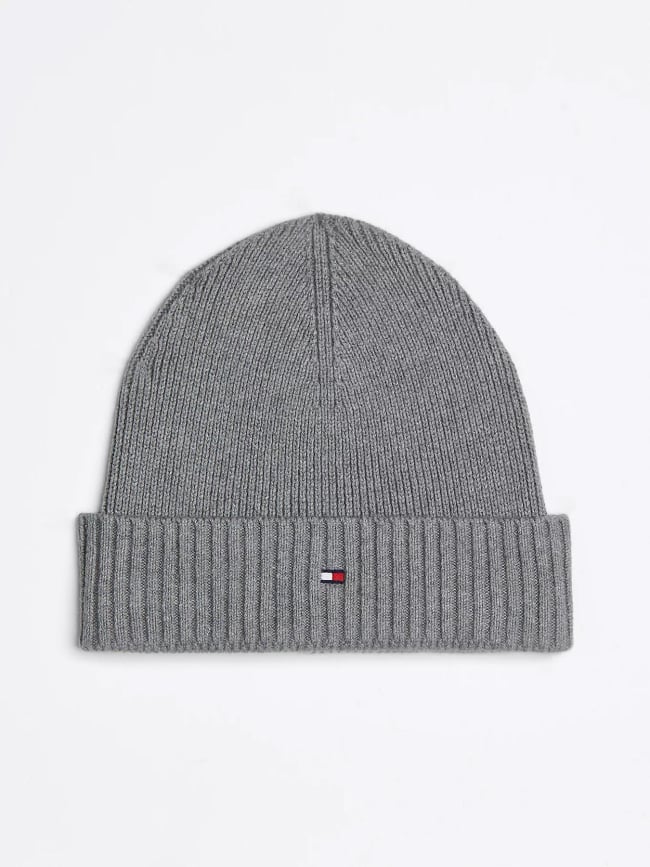 Bonnet flag pima gris homme - Tommy Hilfiger