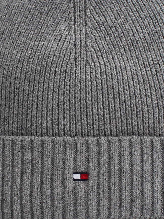 Bonnet flag pima gris homme - Tommy Hilfiger