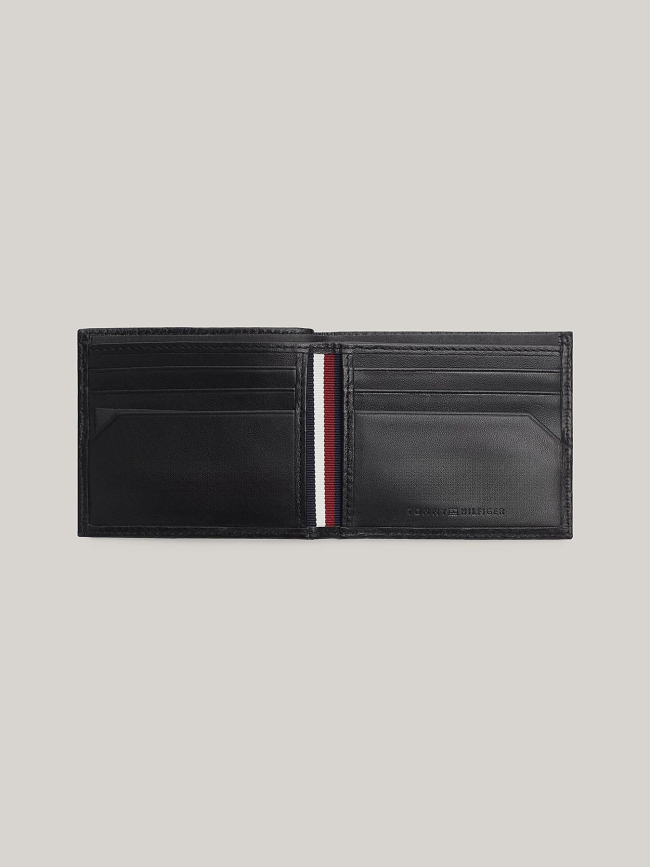 Coffret cadeau portefeuille et porte-clé noir homme - Tommy Hilfiger