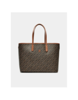 Sac cabas monoplay marron femme - Tommy Hilfiger