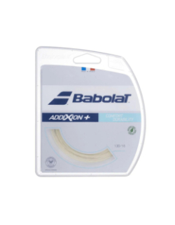 Cordage de tennis addixion + 12m blanc - Babolat